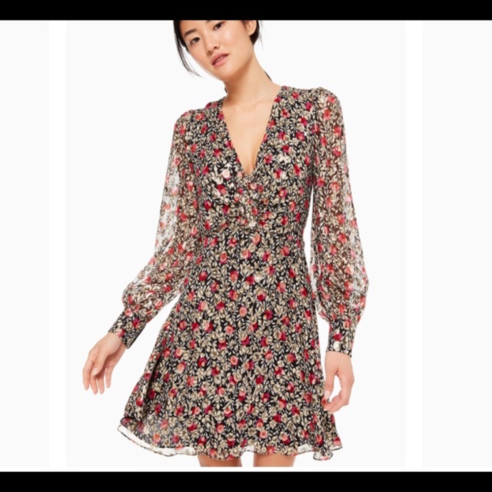 Kate Spade floral mini dress